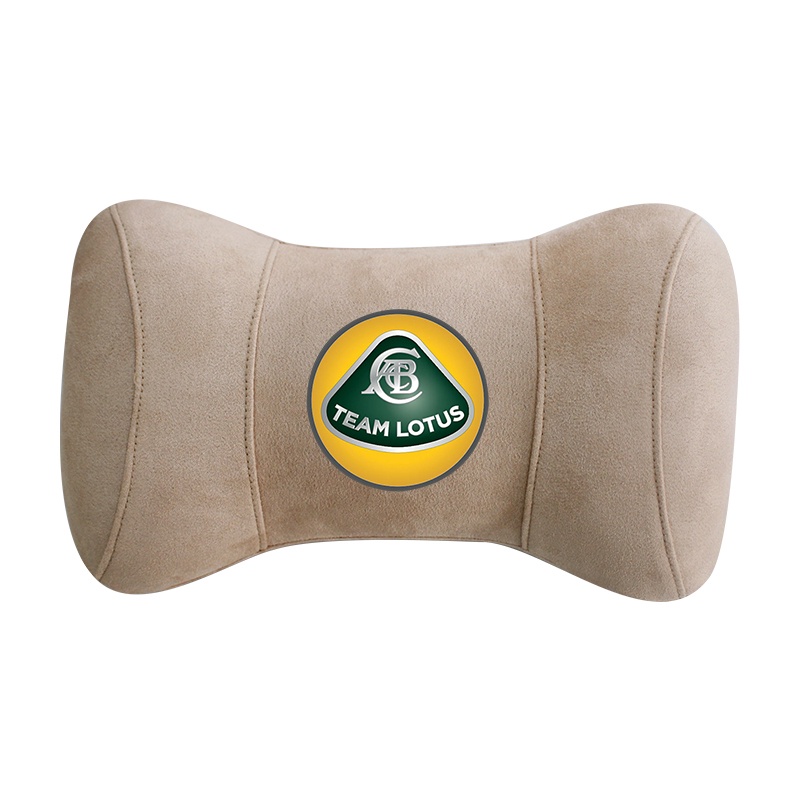 G-club Bantal Leher Memory Foam Lembut Nyaman Bentuk lotus Untuk Headrest Mobil