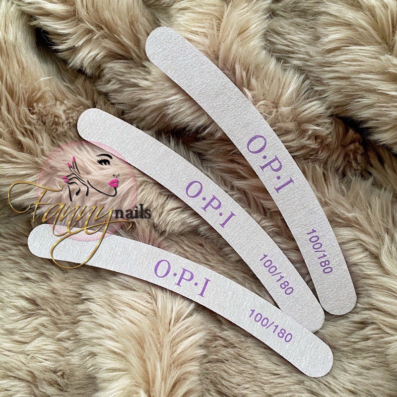 NAIL FILE KIKIR LENGKUNG 100/180 / buffer kikir asah asa kuku mani pedi