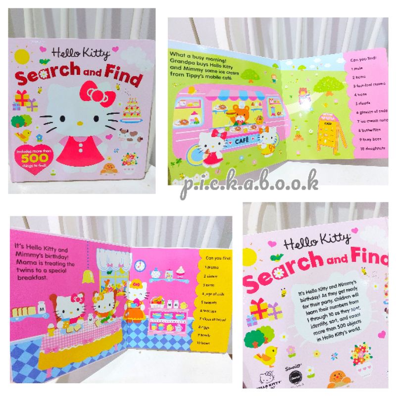 hello kitty search and find