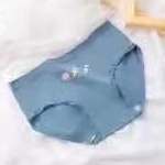 HOHO_HWANG (C-115) CD imut fashion Undies Celana Dalam Wanita Corak high quality katun import-C-115 biru dessert