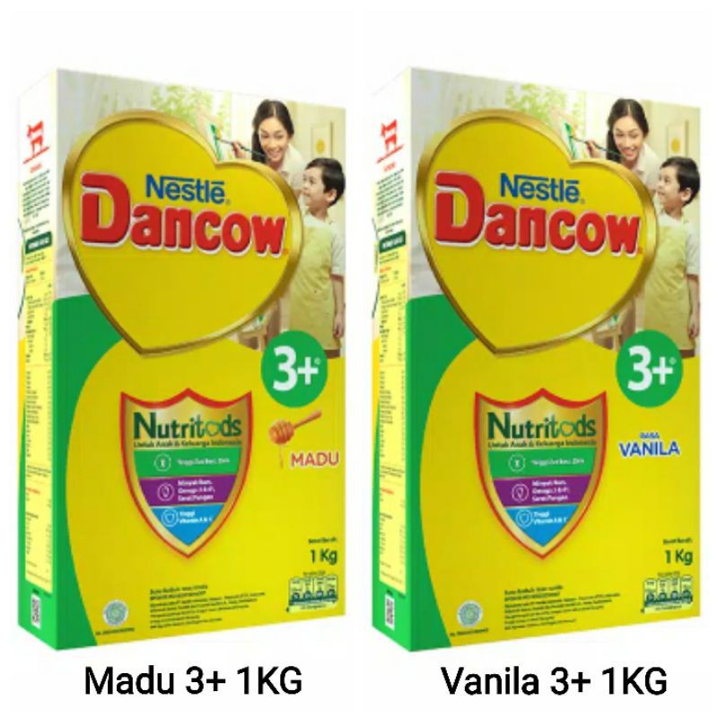 Susu DANCOW 3+ 1kg Vanila Madu