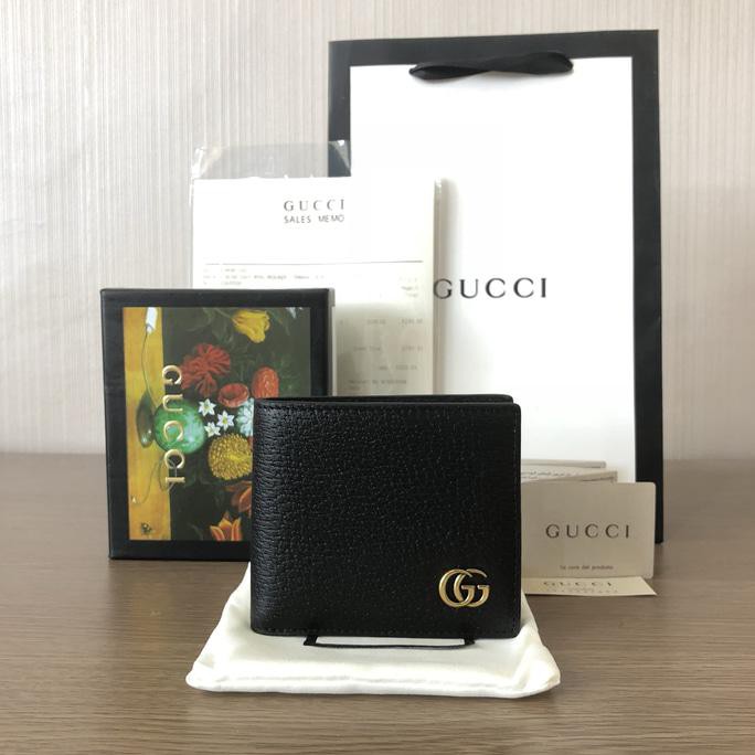 Dompet Pria Gucci Mirror Dompet Gucci Gg Marmont Leather Bi-Fold Wallet Best Mirror