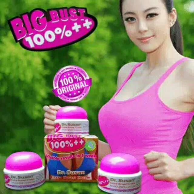 Dr Susan ~ CREAM PEMBESAR DAN PENGENCANG PAYUDARA SECARA ALAMI Asli ORIGINAL