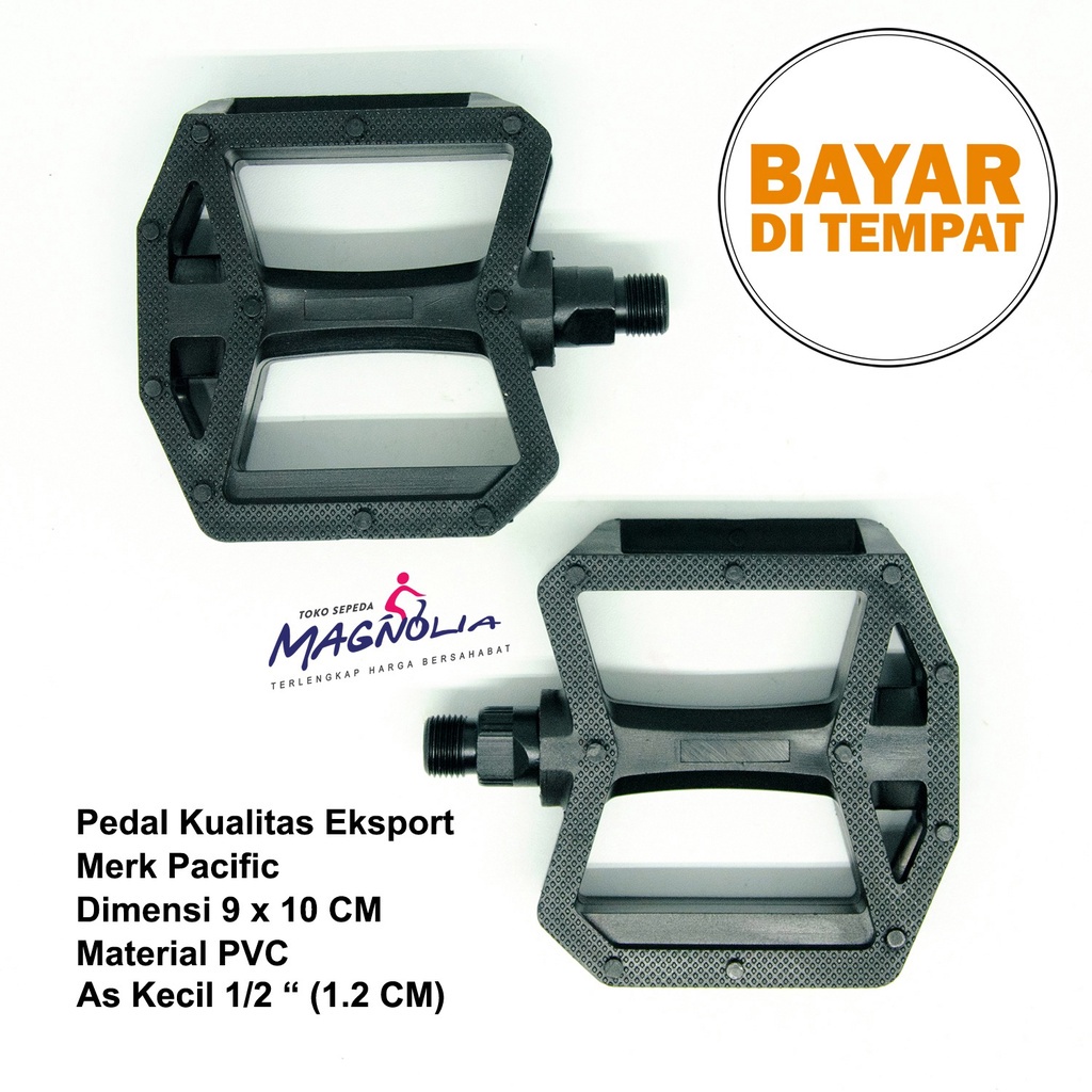 Pedal Sepeda MTB Gunung Pacific PVC As Kecil