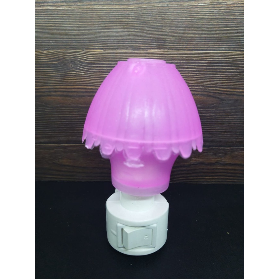 Lampu Tidur Malam Model Jamur Lucu Hias Cantik 5W 5 watt 5watt Warna Random