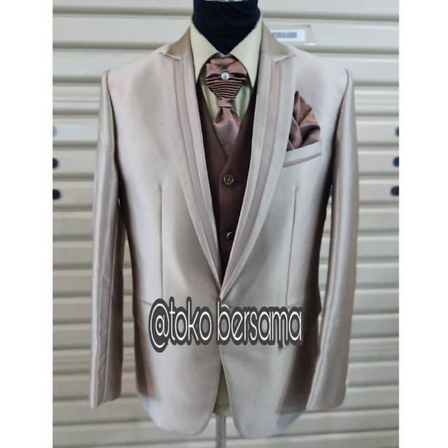JAS PENGANTIN MOCA MUDA/JAS WEDDING MOCCA/JAS FORMAL PRIA/JAS PREMIUM COKSU