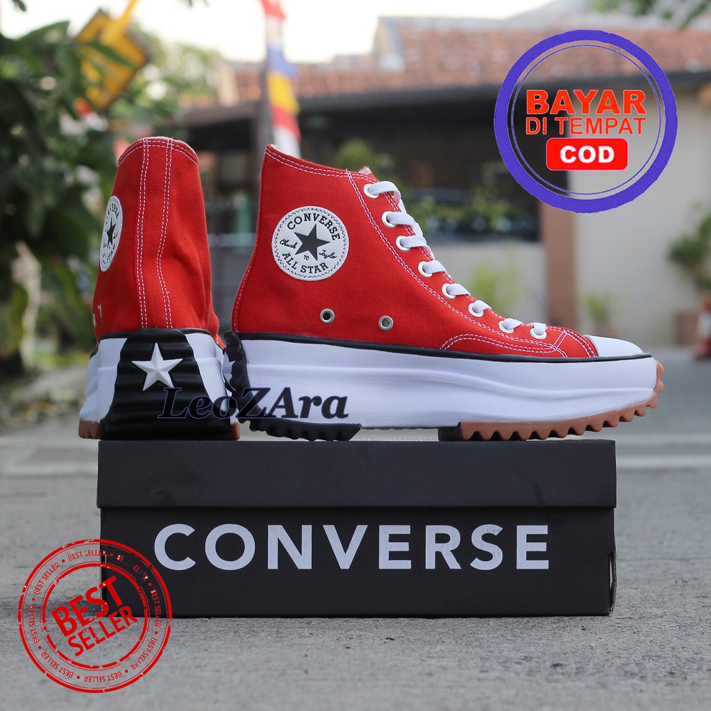 PAKET PROMO!!! Sepatu converse wanita higt model terbaru ukuran 36 sd 41 made in vietnam