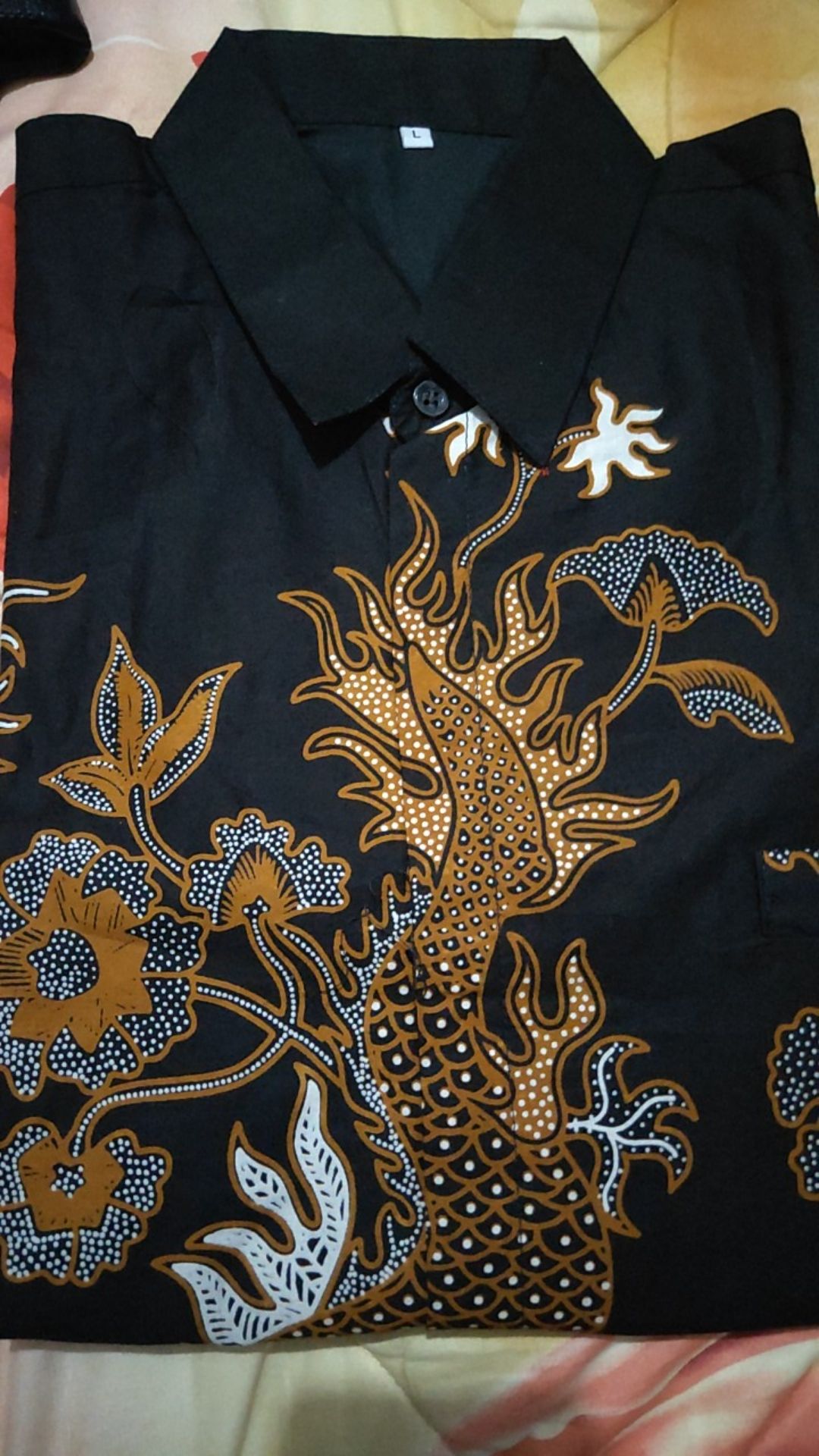 Prabu Nogo Kemeja Batik Pria Lengan Pendek Atasan Batik Baju Batik Pria Batik Modern By Gba