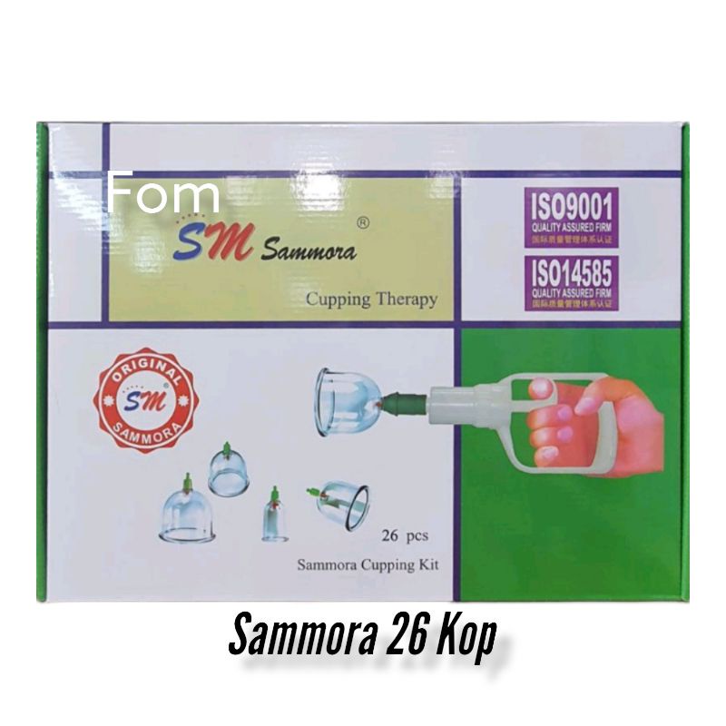 Kop Bekam SAMMORA isi 26 Varian Terbaru Alat Bekam Sammora 26 kop