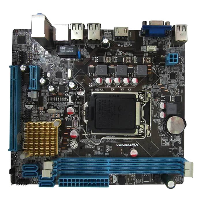 MAINBOARD VENOMRX INTEL H61 (L1155/DDR3/VGA/HDMI/SOUND/LAN)