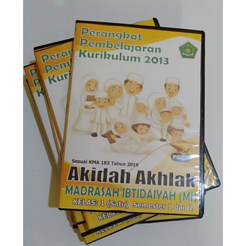 Cd Rpp Mi Akidah Akhlak Kelas 1 Sesuai Kma 183 2019 Rpp 1 Lembar Daring Luring Semester 1 Dan 2 Shopee Indonesia