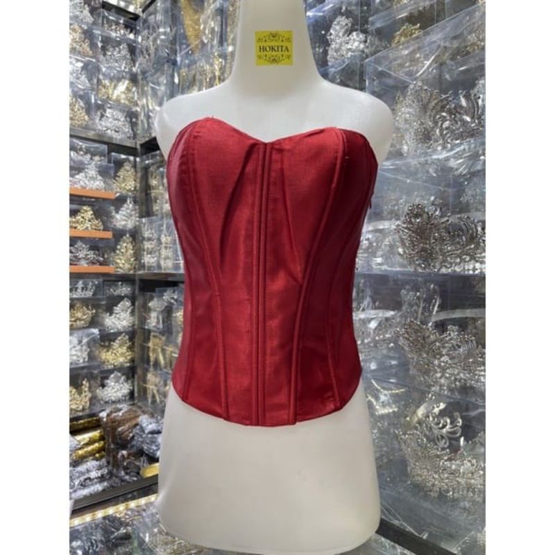Lontorso Satin daleman kebaya / Kamisol satin / Kemben / Kemben wanita / bustier / lontorso kebaya /