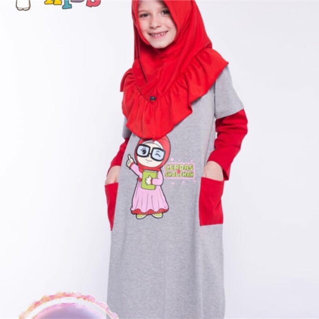 Gamis Anak Kaos Ragga Kids