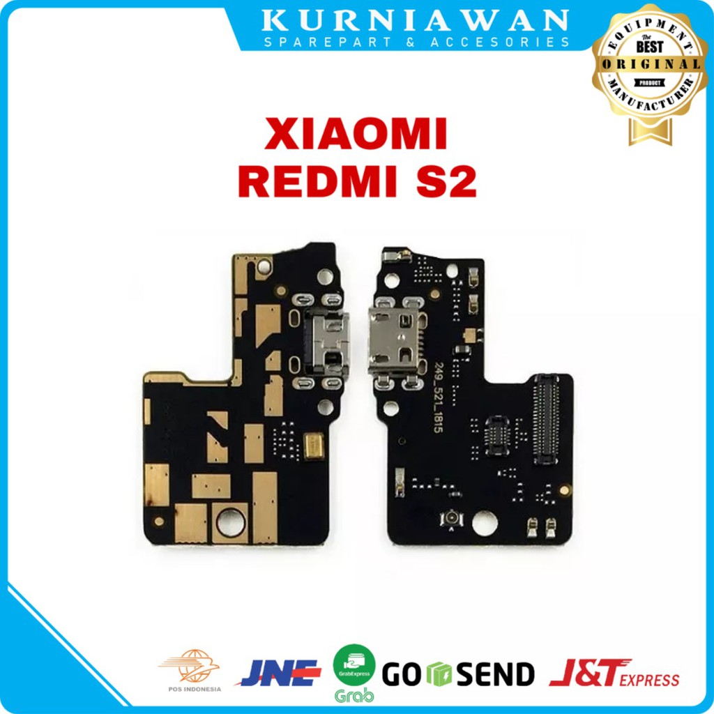 Pcb Board Usb Konektor Cas Connector Charger Xiaomi Redmi S2