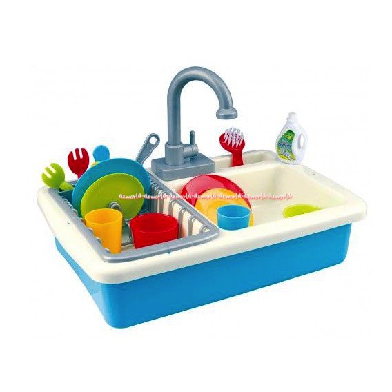 Play Go Wash Up Kitchen Sink Mainan Anak Tempat Cuci Piring