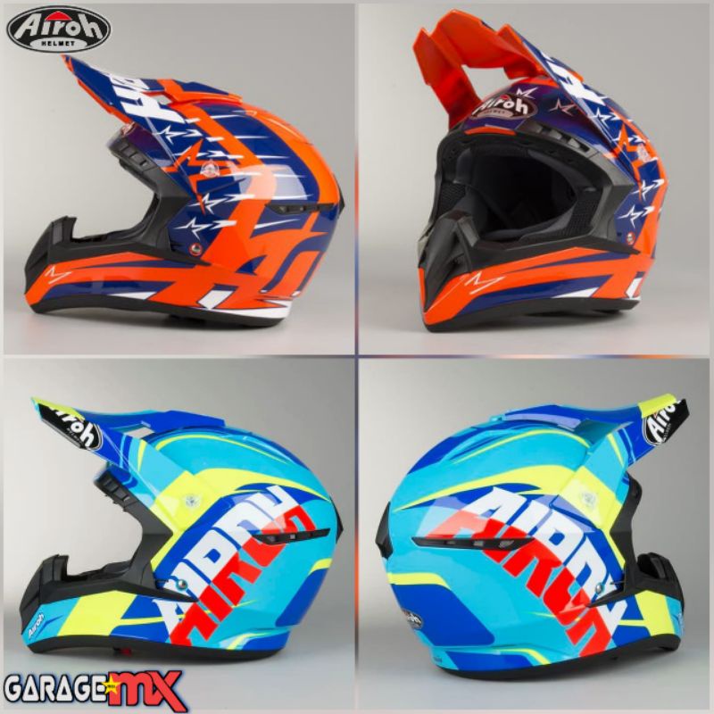 HELM AIROH SWITCH . HELM TRAIL AIROH . HELM CROSS AIROH