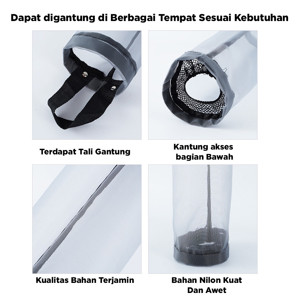 Tempat Plastik Gantung Storage bag penyimpanan kantong plastik /Kantong penyimpananan serbaguna