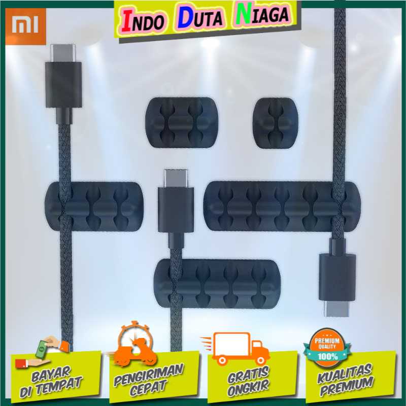 IDN TECH - Xiaomi Bcase Klip Kabel Silicone Cable Clip Organizer - DSHJ-B-1991