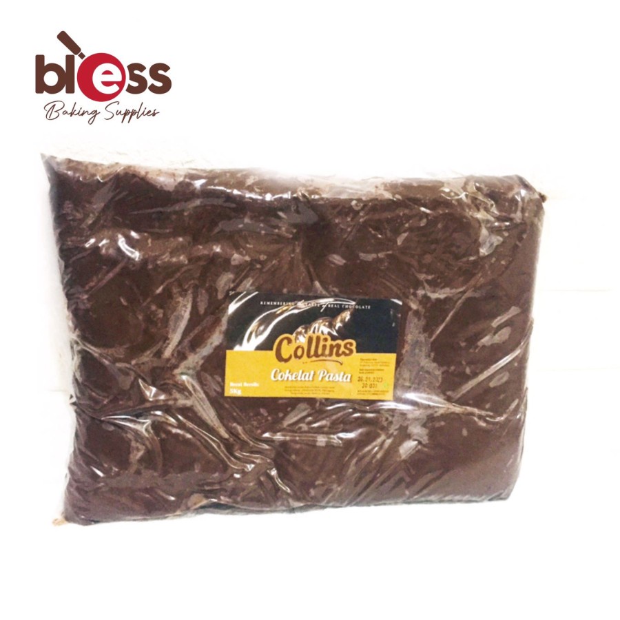 

SELAI CHOCOLATE FILLING COLLINS 5 KG / SELAI COKLAT COLLINS