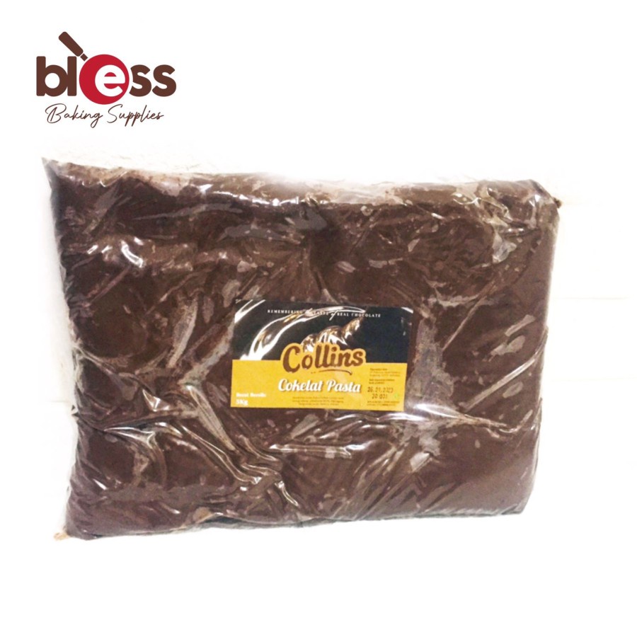 SELAI CHOCOLATE FILLING COLLINS 5 KG / SELAI COKLAT COLLINS