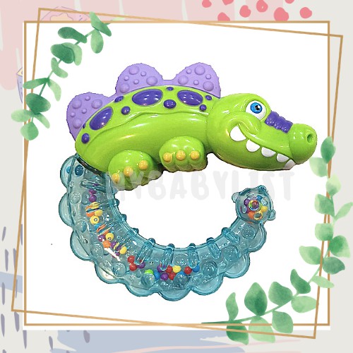  MAINAN  BABY RATTLE TEETHER MAINAN  KERINCINGAN ANAK BAYI  
