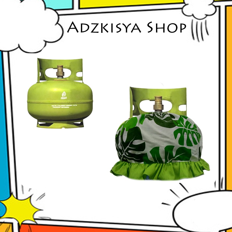 sarung tutup tabung gas cover tabung gas elpiji 3 kg