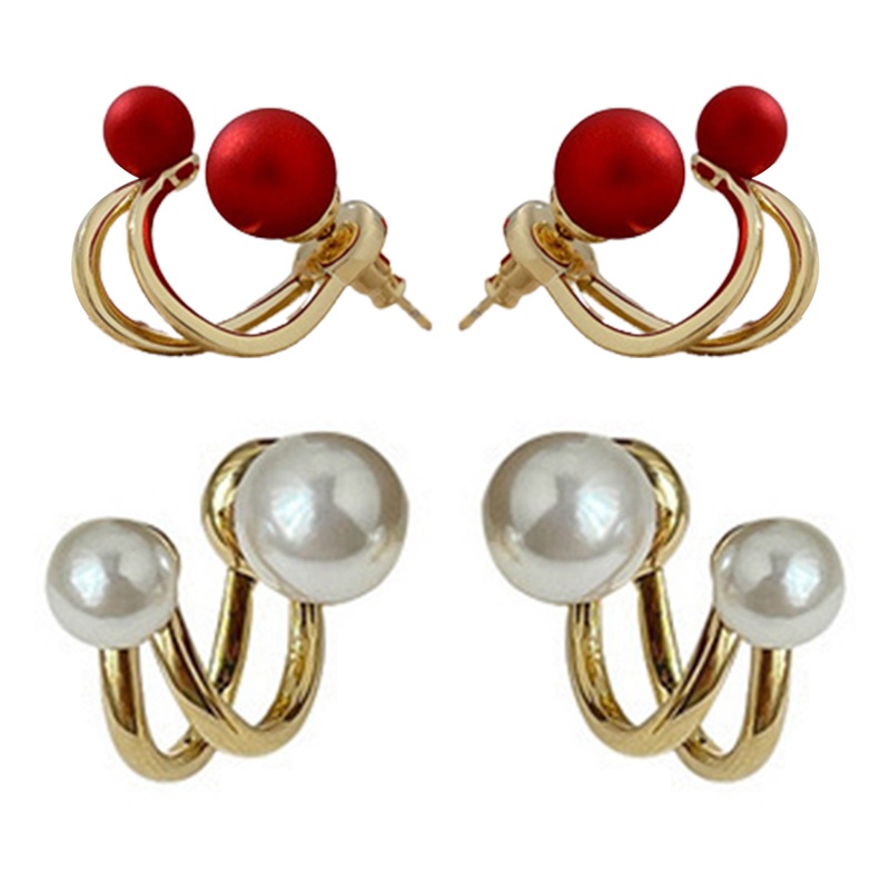 Anting Stud 925 Silver Model Menjuntai Untuk Wanita