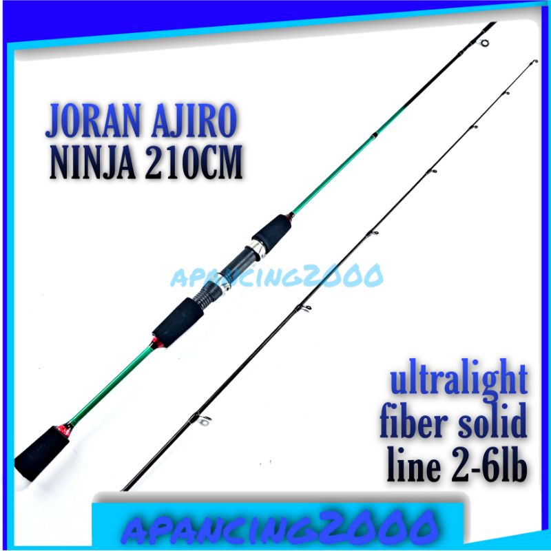 joran ul ULTRALIGHT ajiro ninja 210 cm grosir