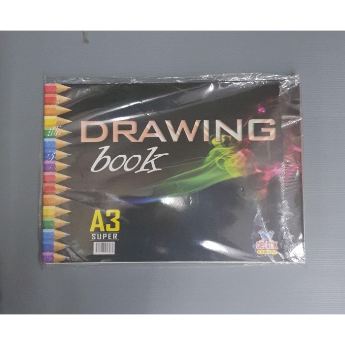 

BUKU GAMBAR GELATIK A3 (10buku) | DRAWING BOOK