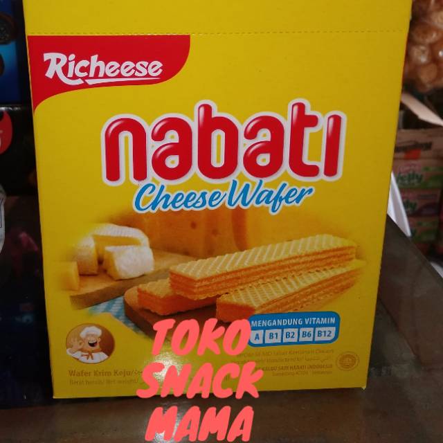 

Nabati Cheese Wafer - rasa keju
