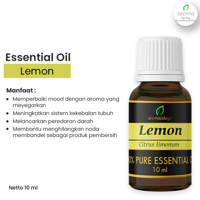 Essential Oil Aromatherapy Aromacology - Lemon10ml