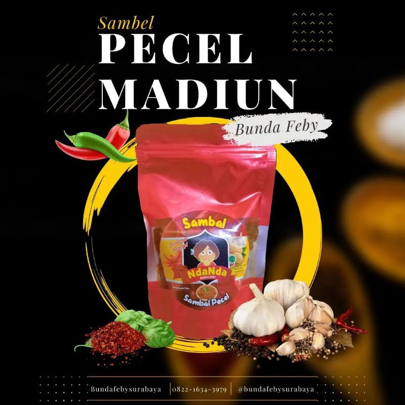 

SAMBAL PECEL NDANDA ASLI MADIUN 500gr