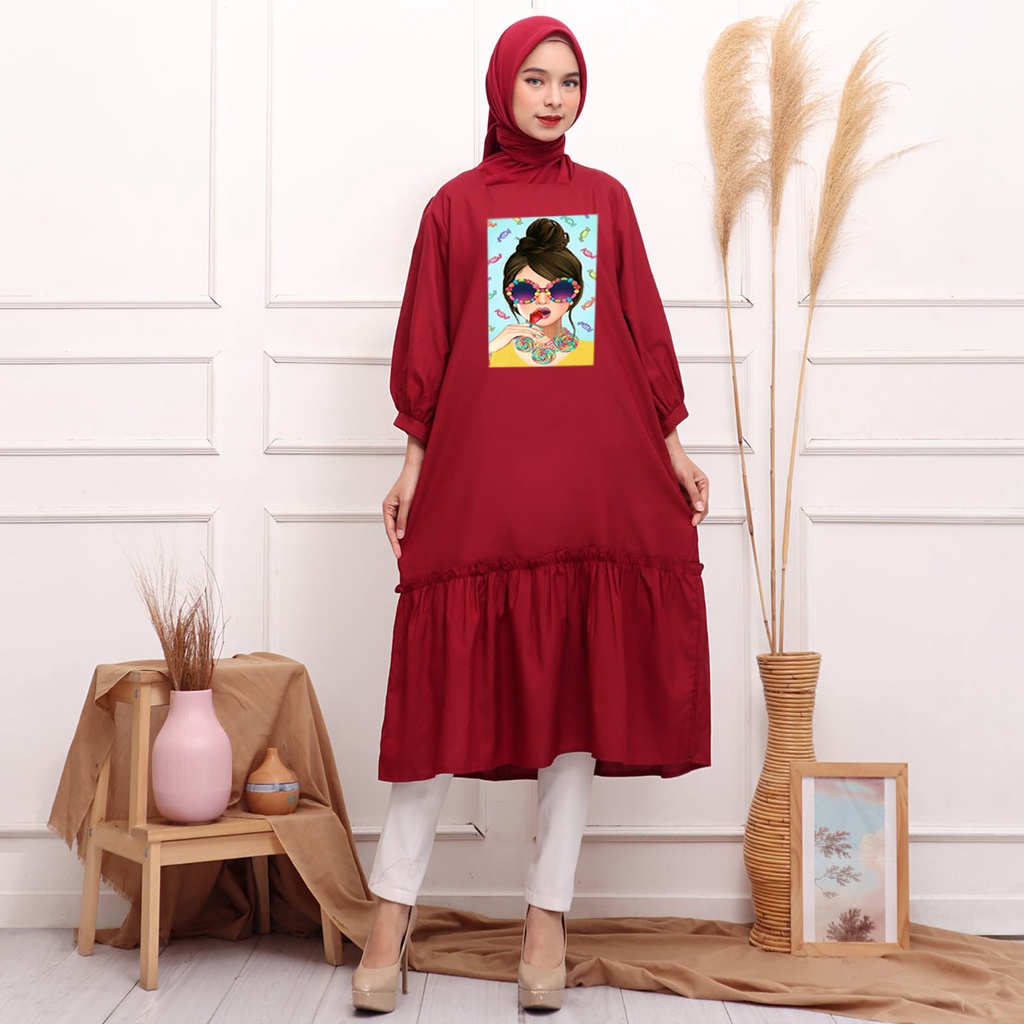 ASY Basic Dress Women Hijab's Collaboration 01