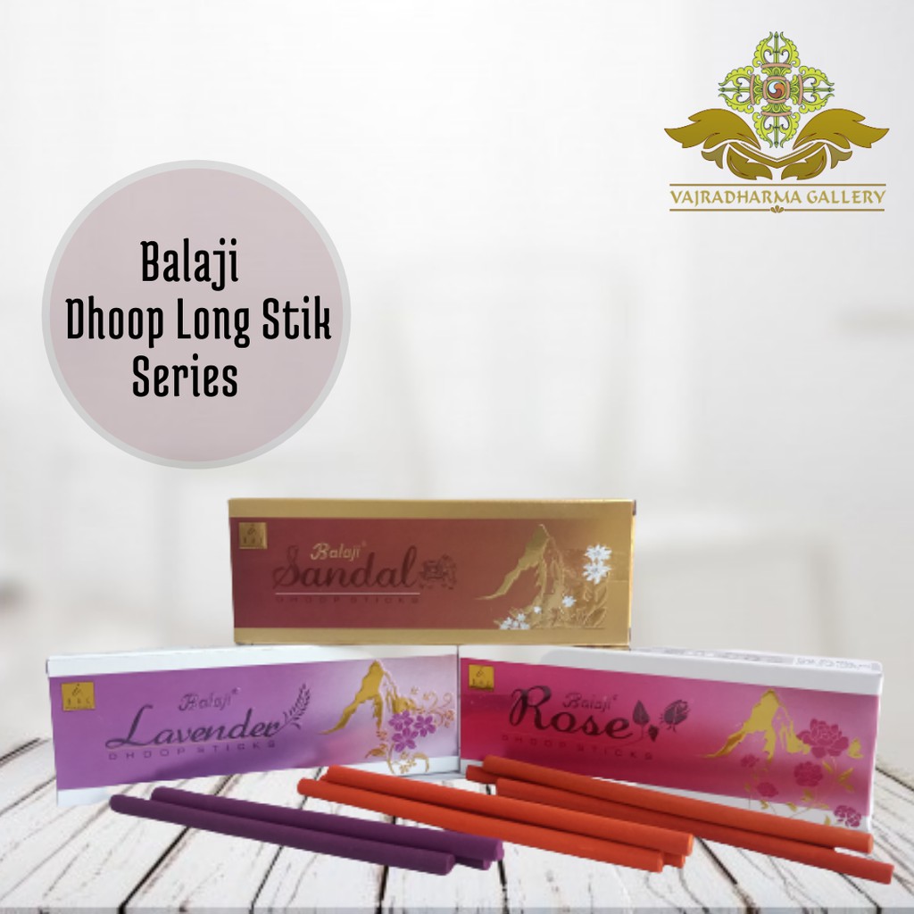 Dupa Hio Wangi Harum Aromaterapi India Balaji Dhoop Long Stik