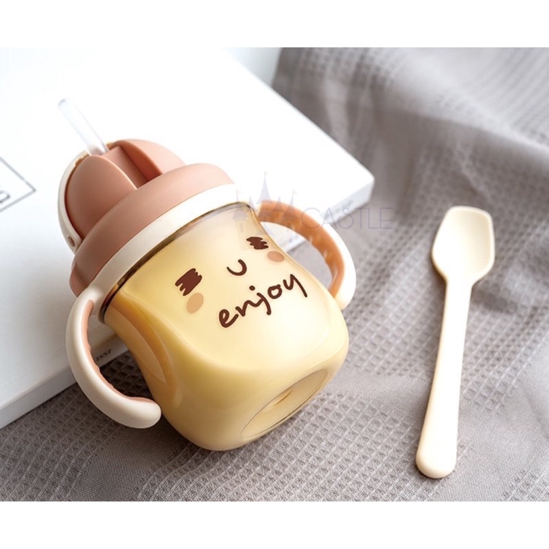 Castle - Simba Good Mood Sippy Cup - PPSU Training Straw cup Simba - Botol Belajar Bayi