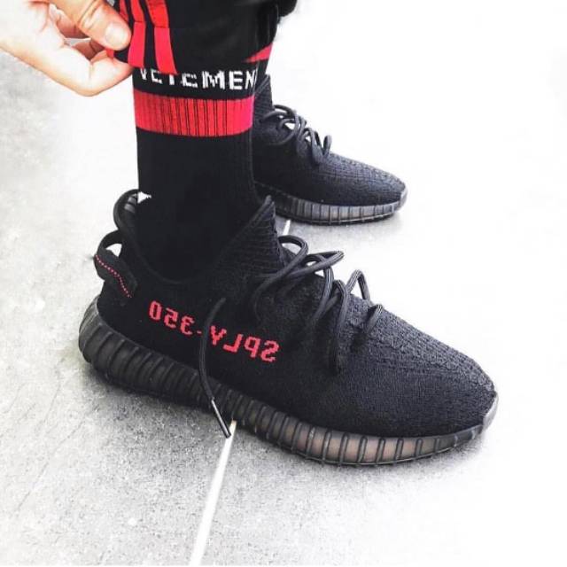 Adidas Yeezy Boost 350 Bred Premium Original