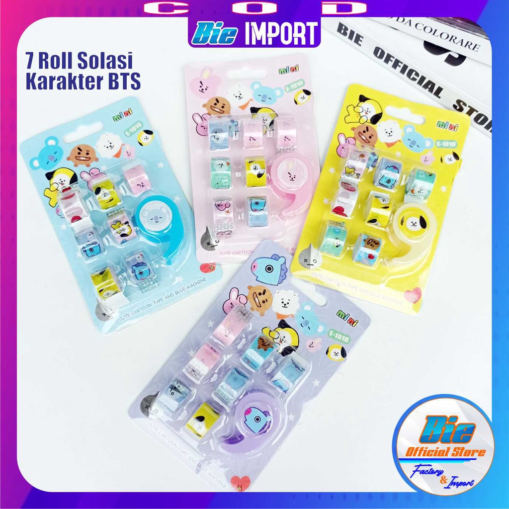 7 Rol Solasi Karakter BTS + Alat Rol Impor Best Seller