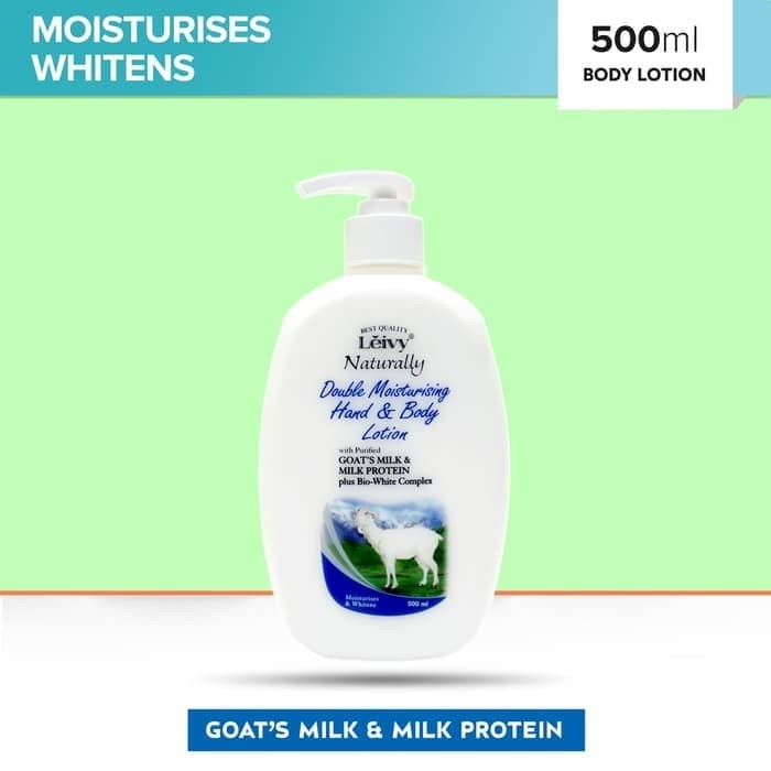 Jual LEIVY BODY LOTION GOAT'S MILK 500ML Shopee Indonesia