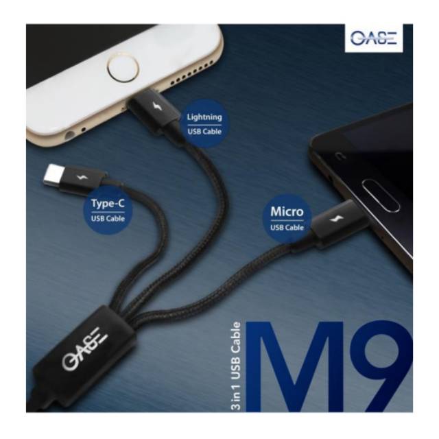 3 in 1 USB Cable M9
