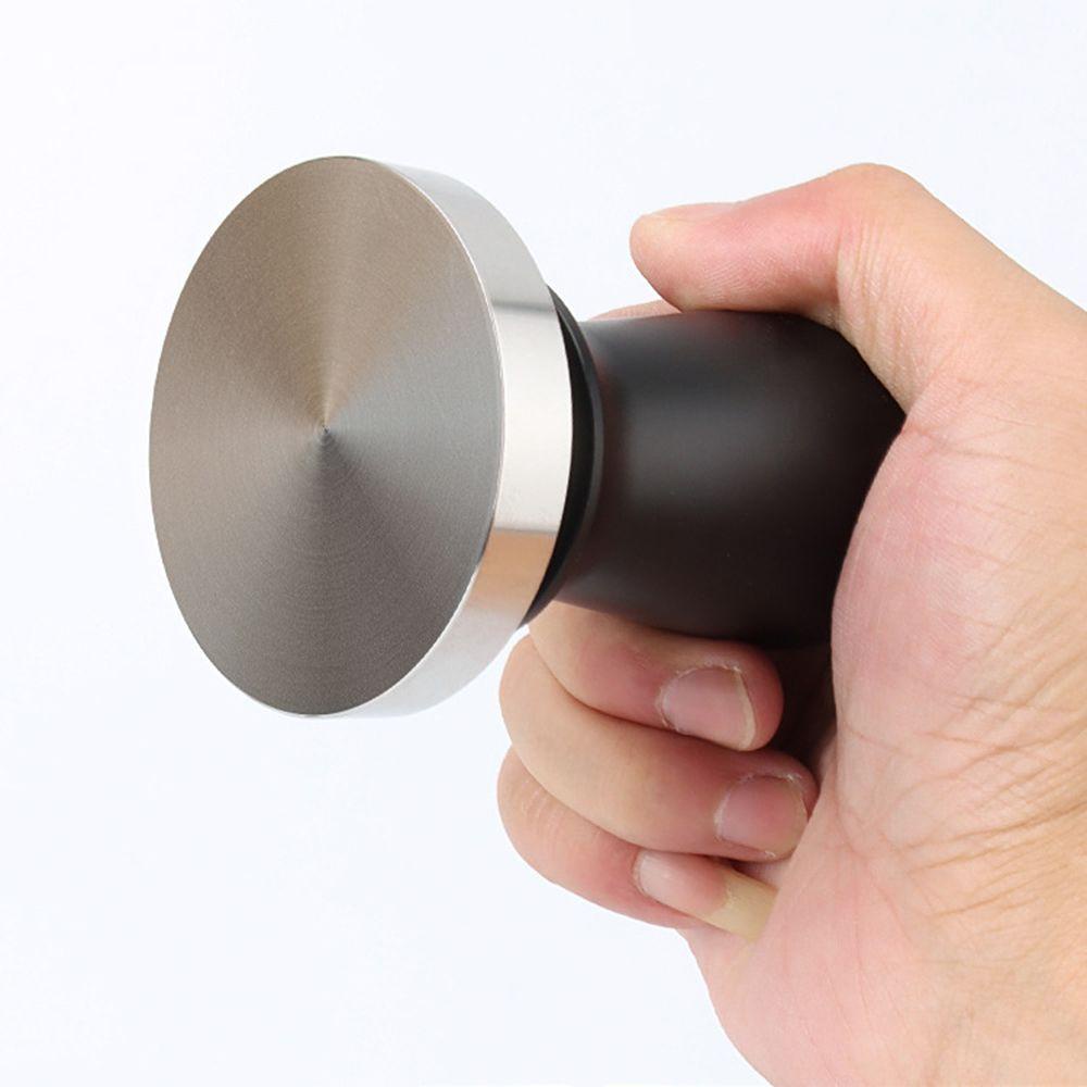 TOP Alat Kopi Espresso Tamper Kaliberasi Hand Tamper Stainless Steel Flat Base Coffee Tamper