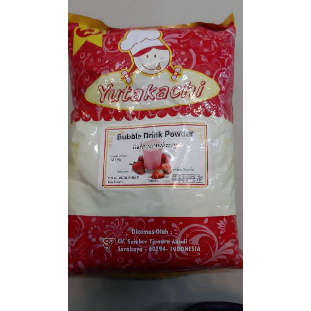 

Powder drink Yutakachi 1kg 1000gr bubble drink aneka rasa