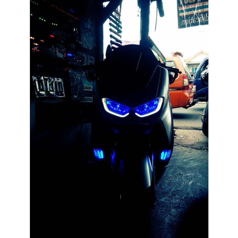 [  PAKET  ] LAMPU ALIS BONUS DEMON MOTOR YAMAHA NMAX NEW