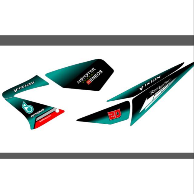 STRIPING VIXION OLD CUSTOM PETRONAS