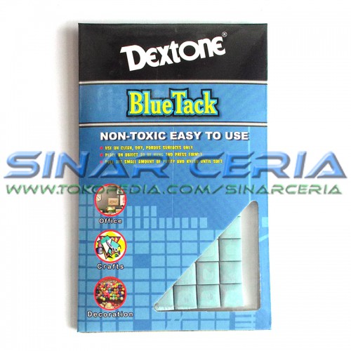 

Dextone Blue Tack Lem ATK Pengganti Magnet, Pin, Paku, Lakban dan Tape