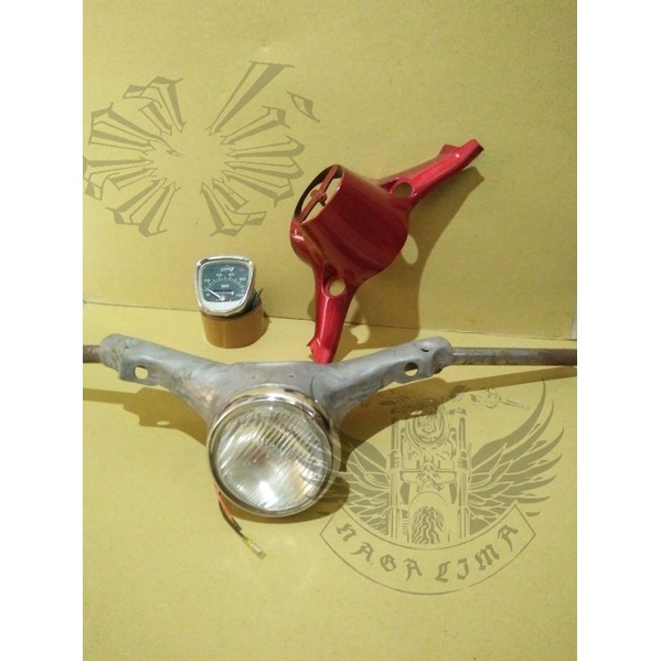 Stang C70/Batok bawah/C70/lampu depan C70/Speedometer C70