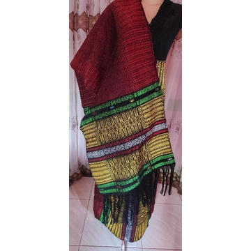 ready songket Tarutung tumtuman asli purada korea sarungtarutung#tenunantarutung setelanrokselendang