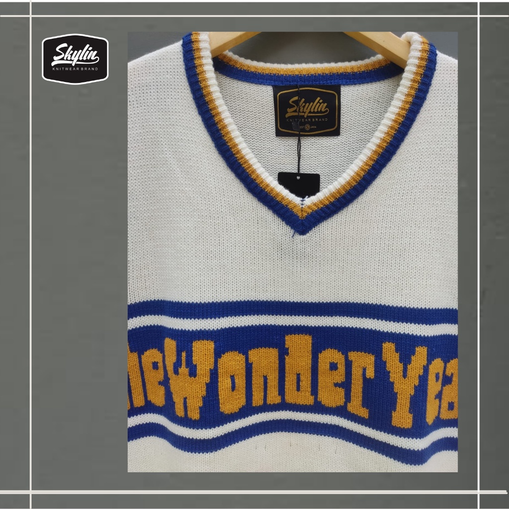 Special Edition Vest Knit WONDER Years - Rompi rajut edisi terbatas