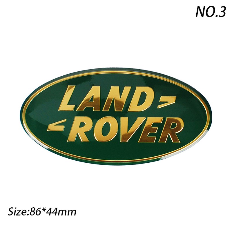 Stiker Emblem Logo Night Knight 3d Bahan Metal Untuk Bagasi Belakang Land Rover Range Rover Freelander