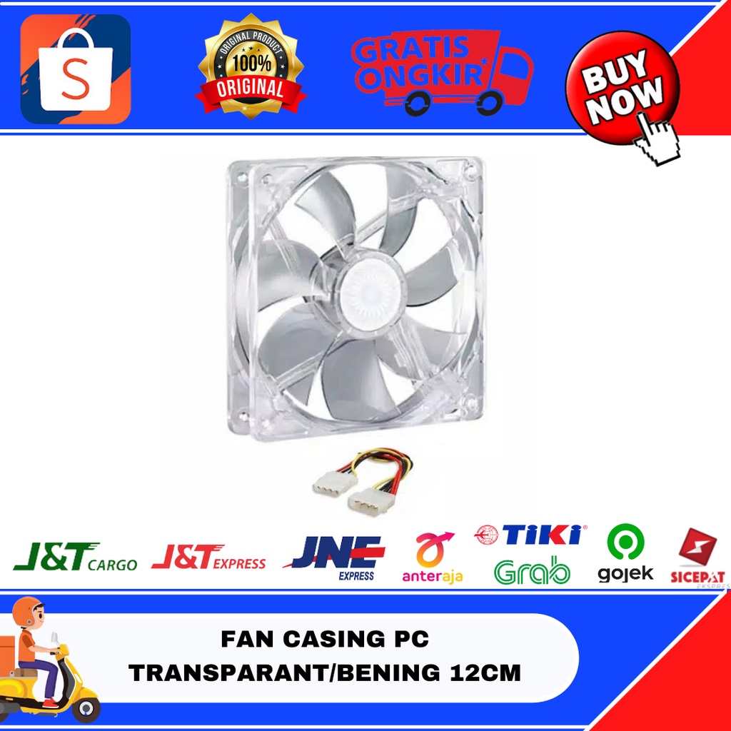 FAN CASING PC TRANSPARANT/BENING 12CM