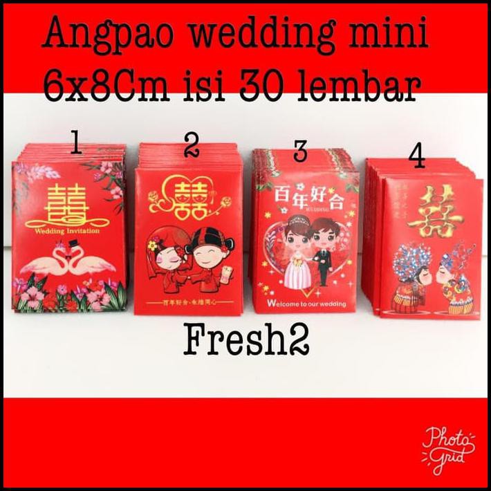 

New Arrival Angpao Mini Wedding/Angpao Sangjit/Amplop Wedding